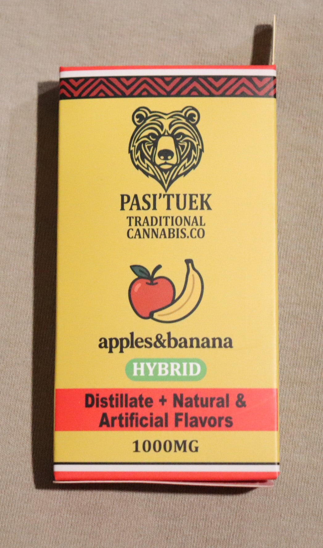 Pasi'tuek 1g THC Vape- Hybrid