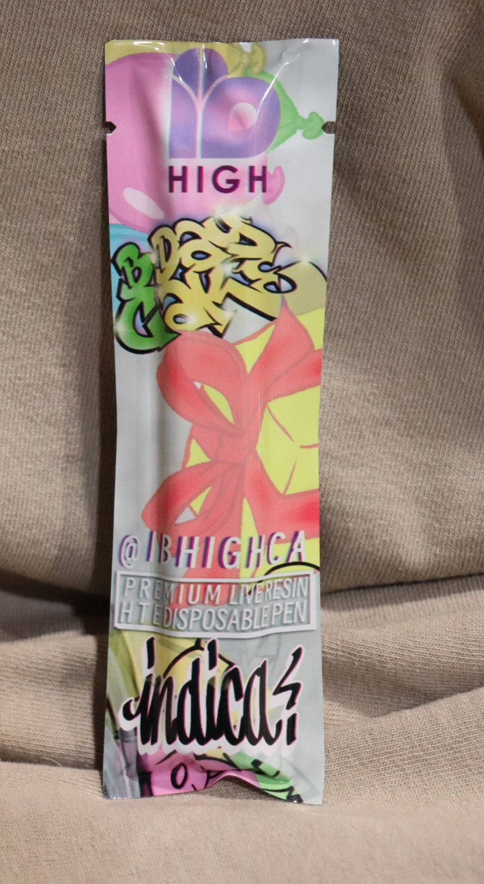 IB High Live Resin 1g THC Vape- Indica