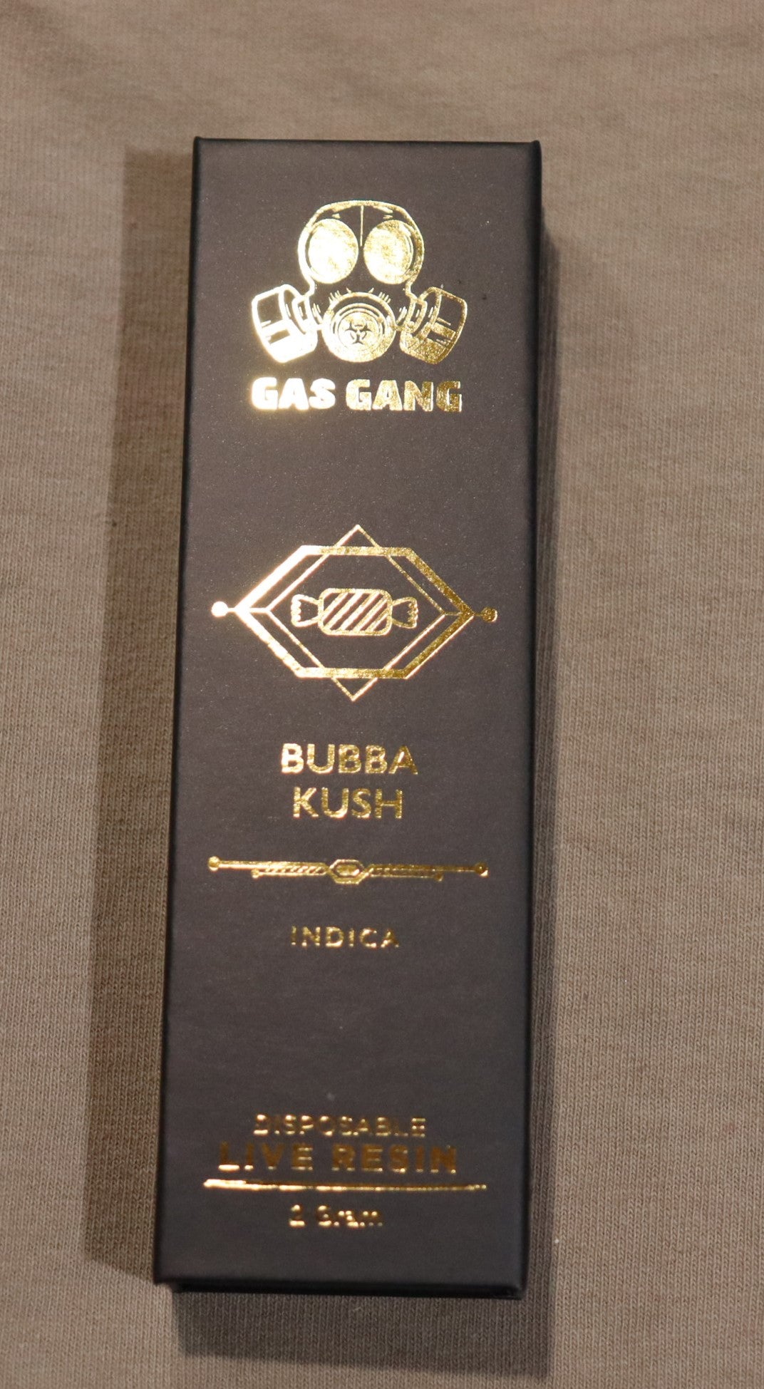 Gas Gang 2g Live Resin THC Vape- Indica