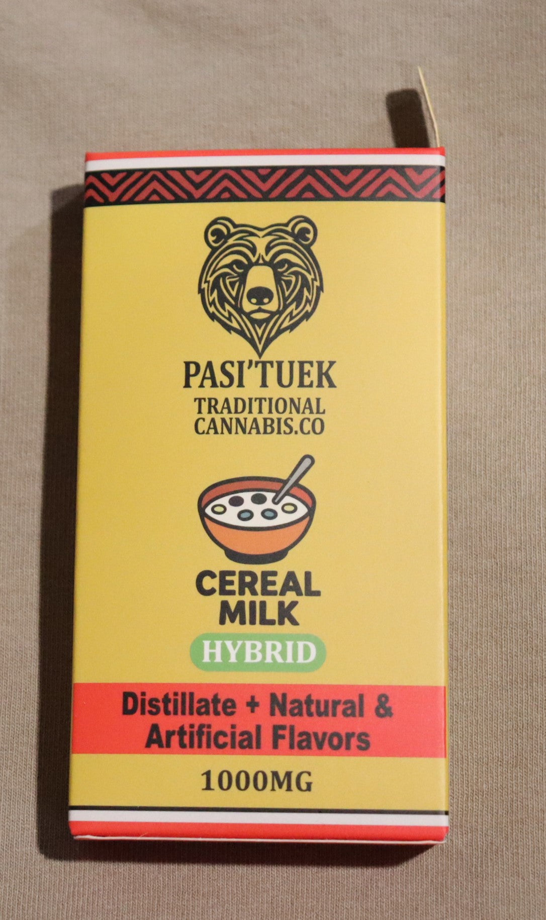 Pasi'tuek 1g THC Vape- Hybrid