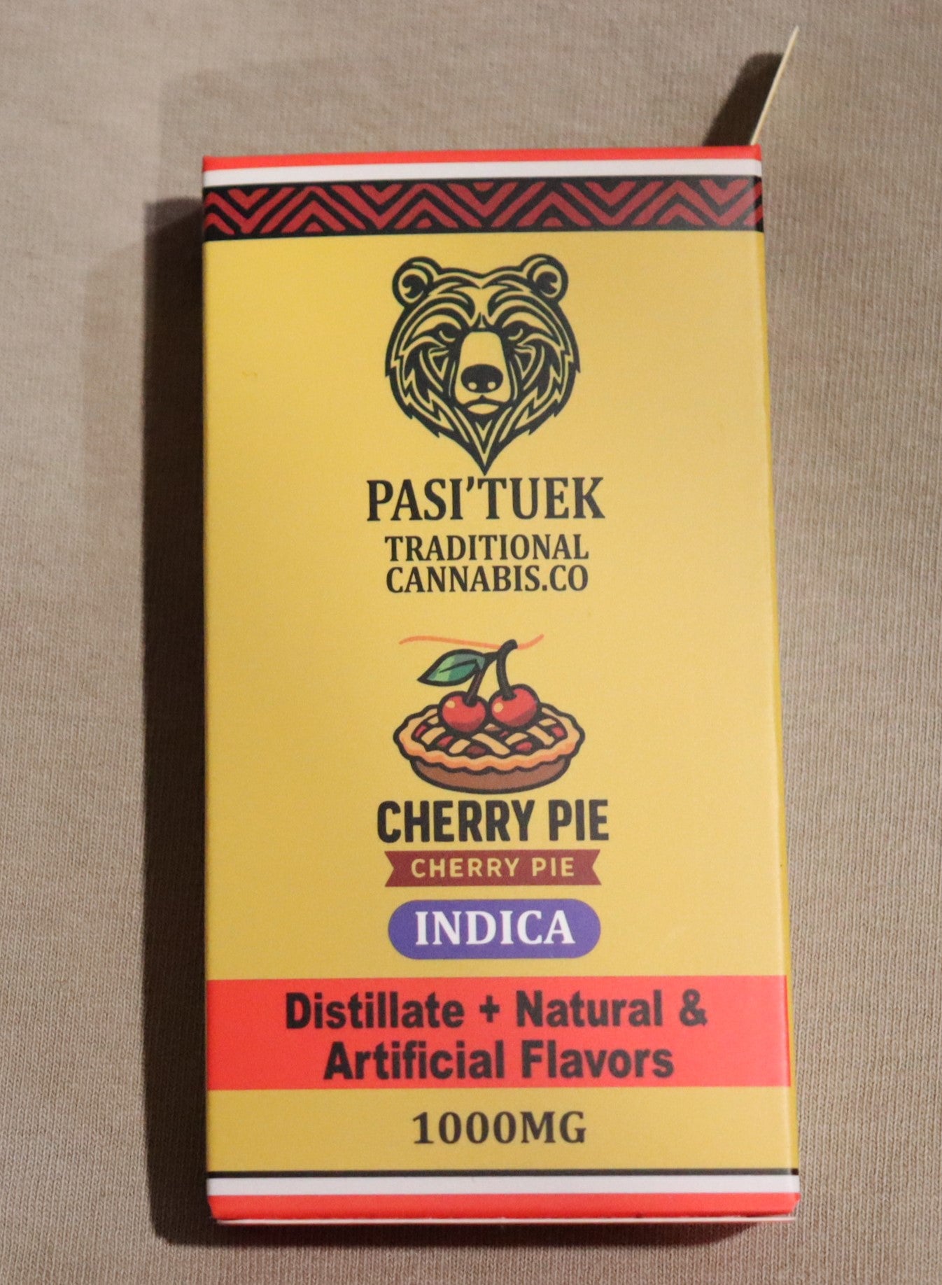 Pasi'tuek 1g THC Vape- Indica