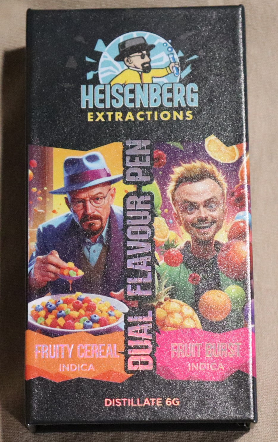 Heisenberg Extractions Dual Flavour THC Vape