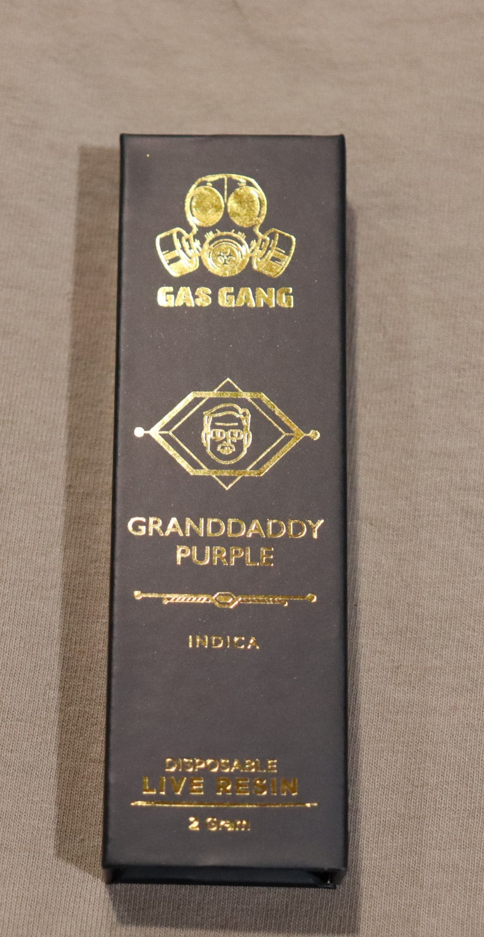 Gas Gang 2g Live Resin THC Vape- Indica