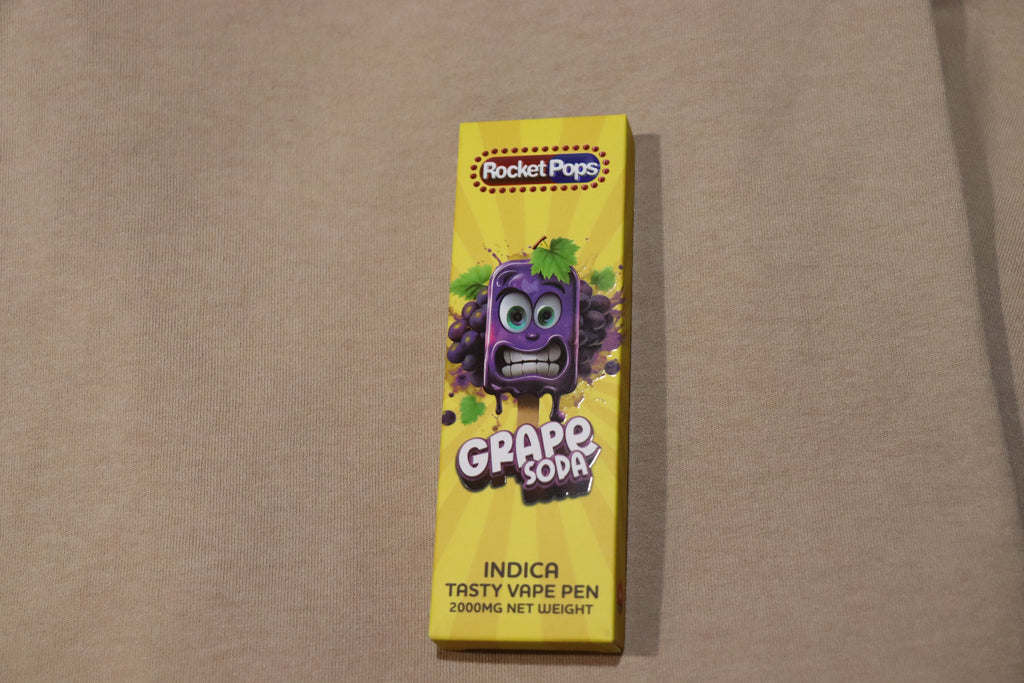 THC Rocket Pop Vape Pen - Indica