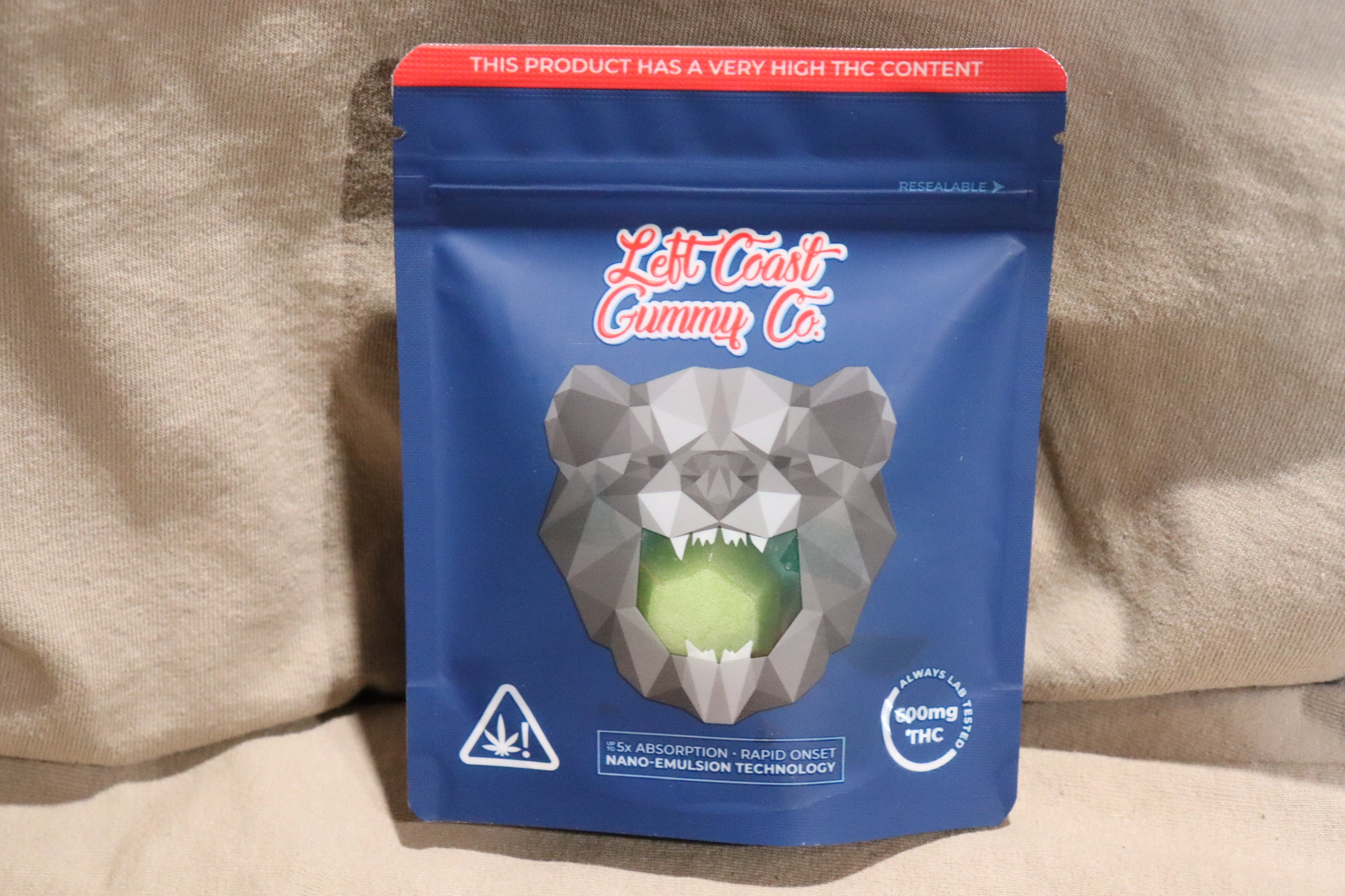 Left Coast Gummy Co.  THC