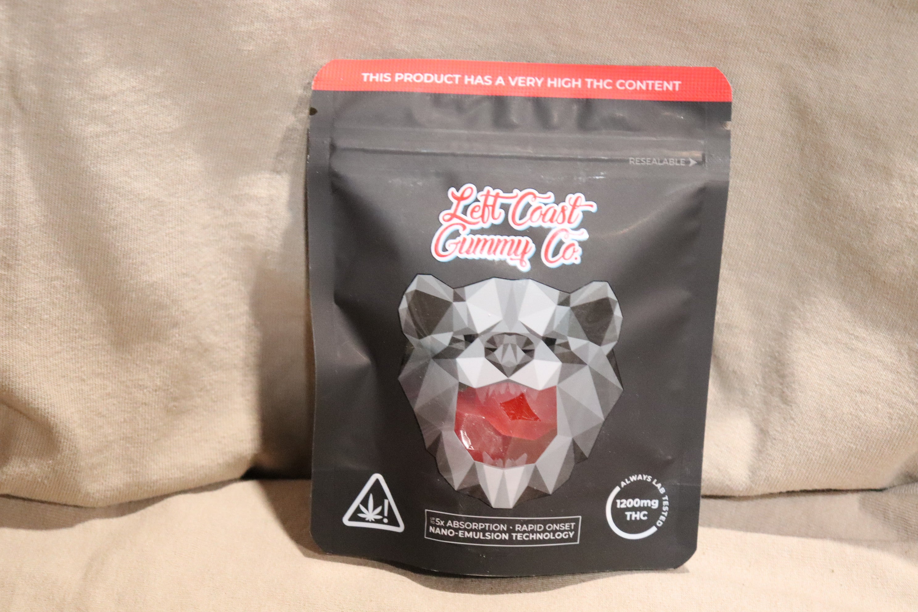 Left Coast Gummy Co.  THC