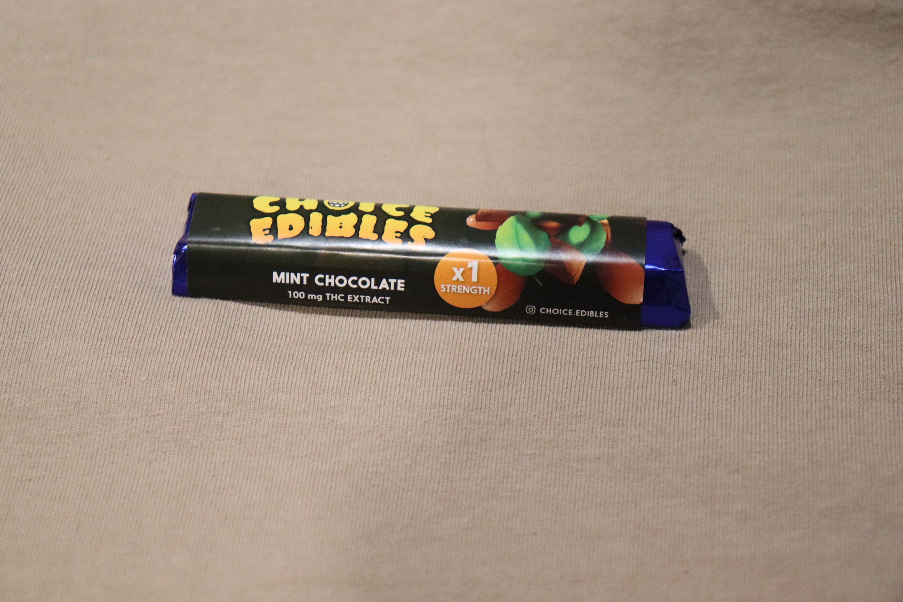 Choice Edibles Chocolate Bar THC