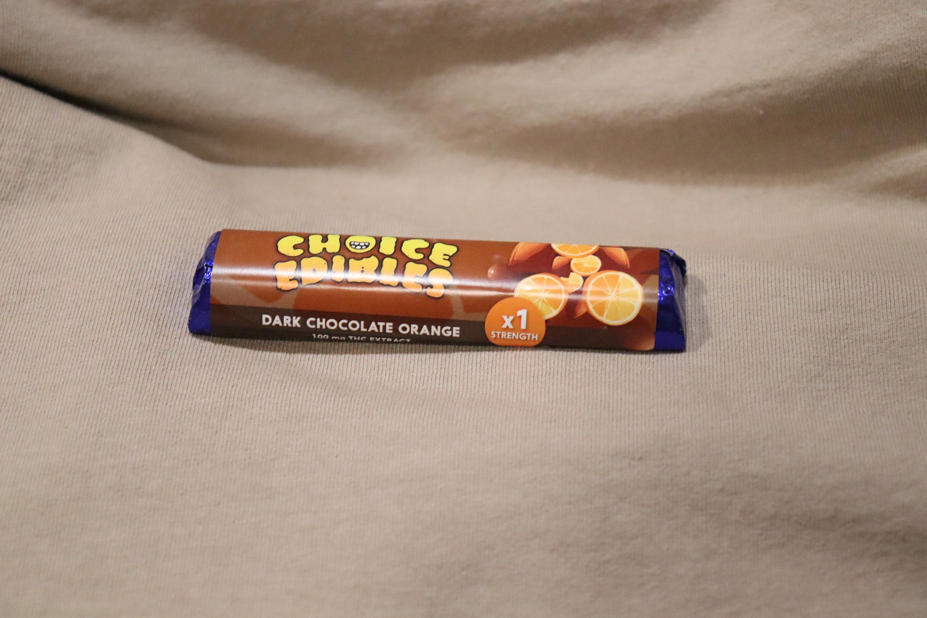 Choice Edibles Chocolate Bar THC