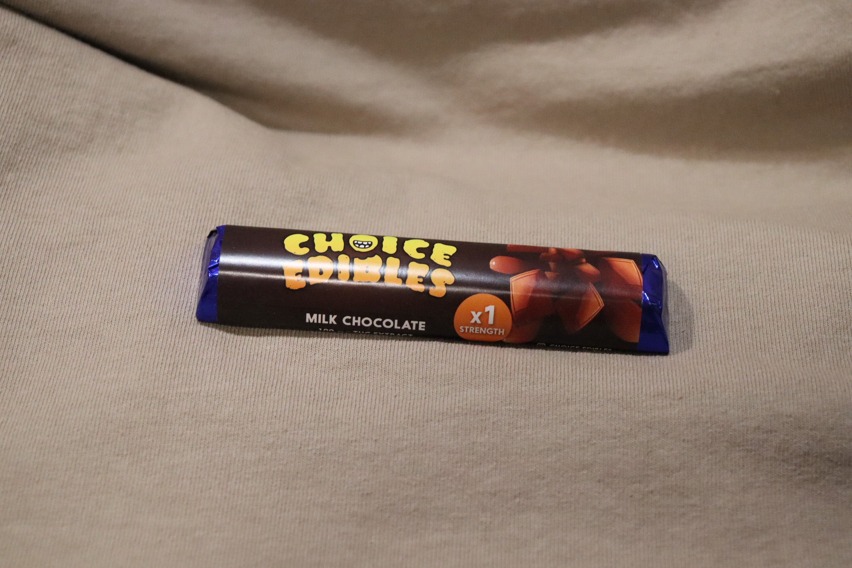 Choice Edibles Chocolate Bar THC