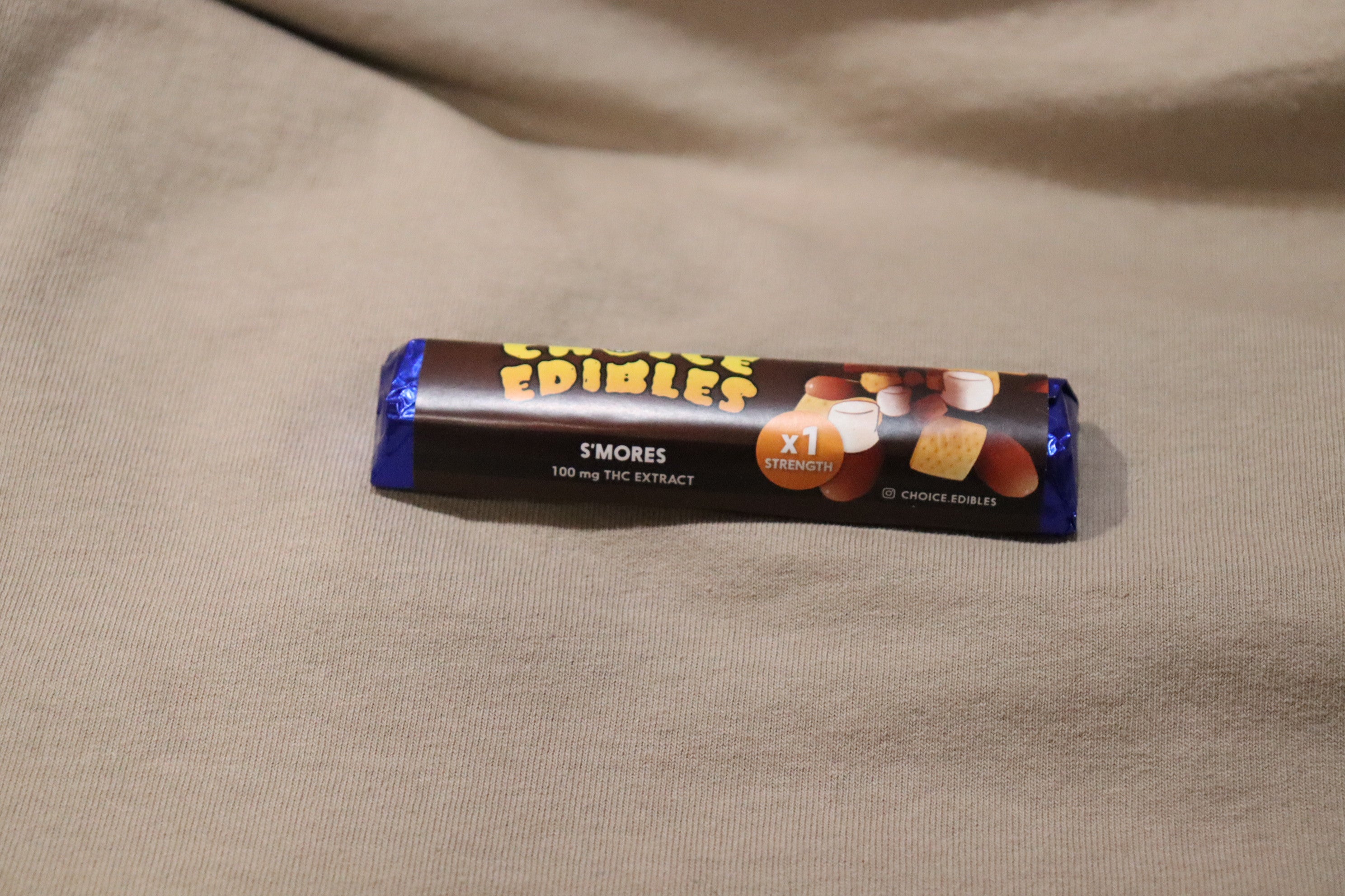 Choice Edibles Chocolate Bar THC