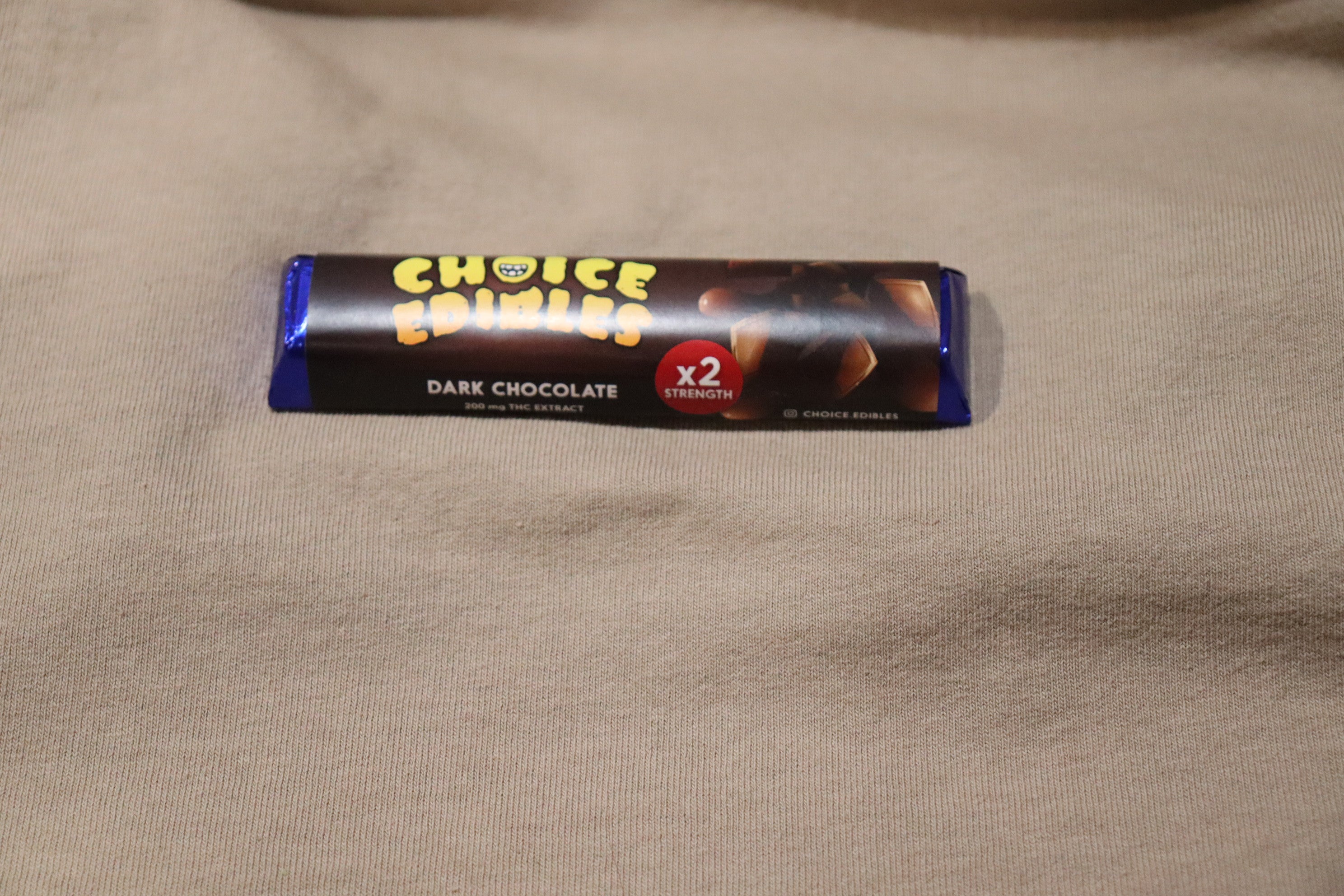 Choice Edibles Chocolate Bar THC