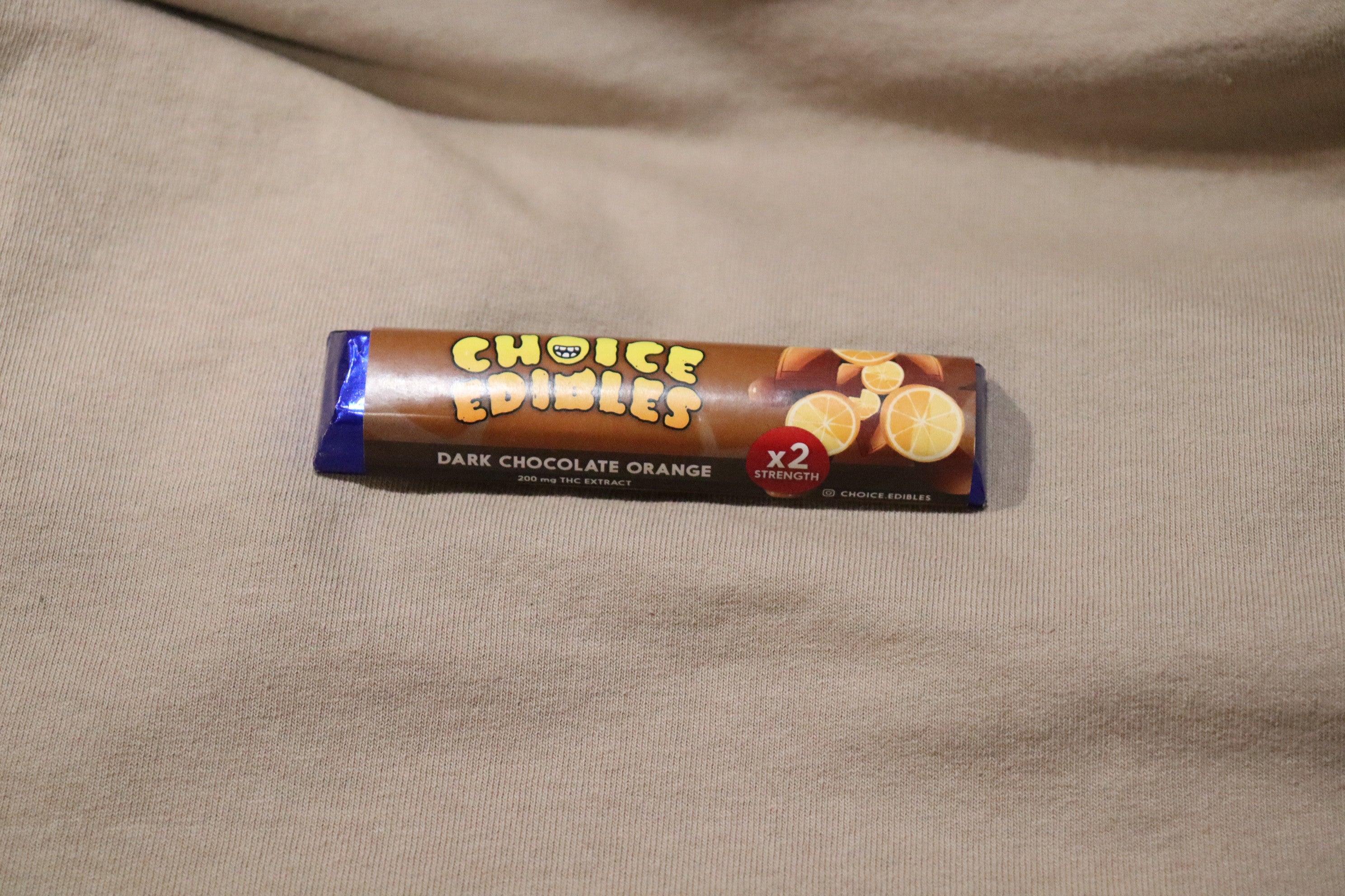 Choice Edibles Chocolate Bar THC