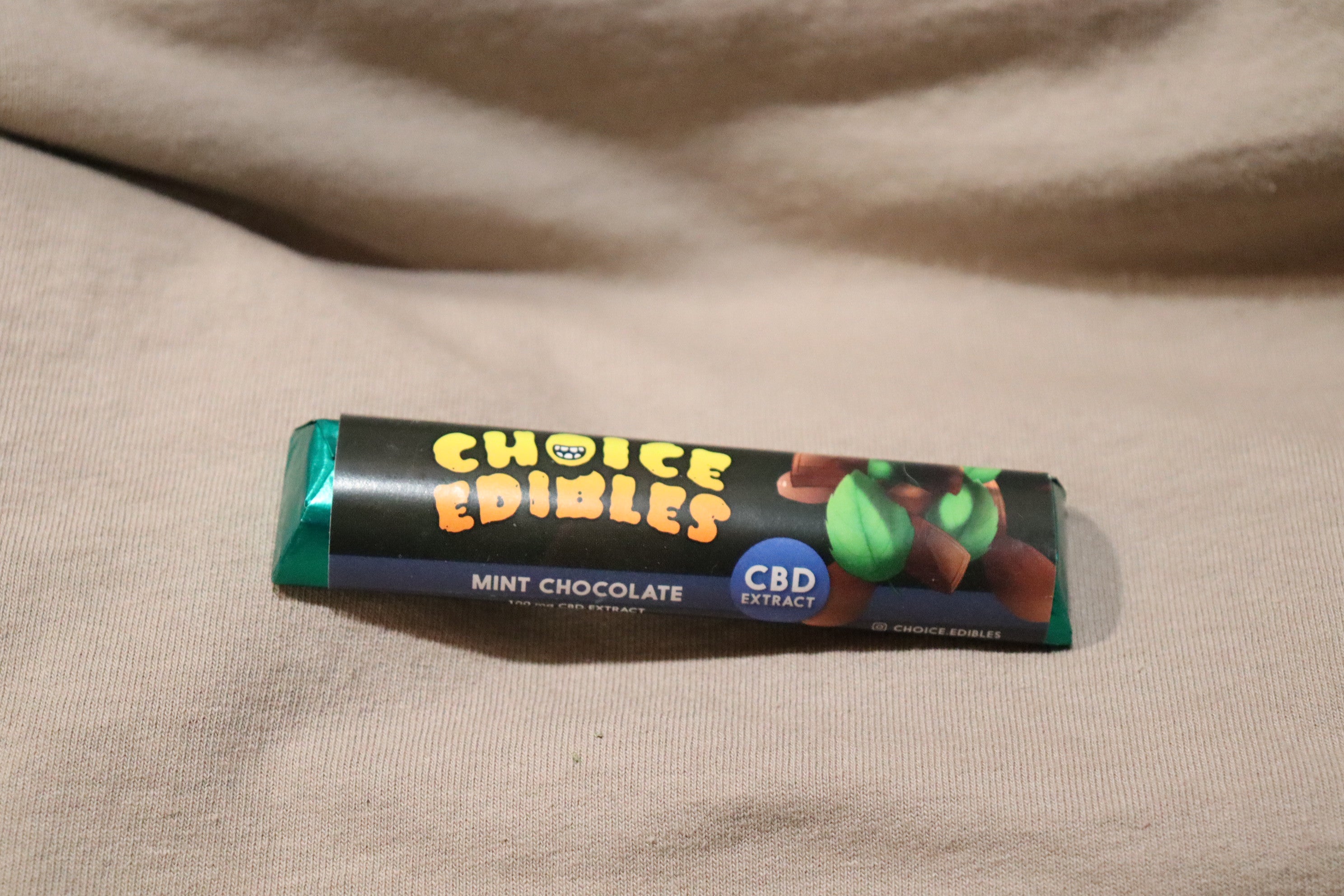 Choice Edibles Chocolate Bar CBD