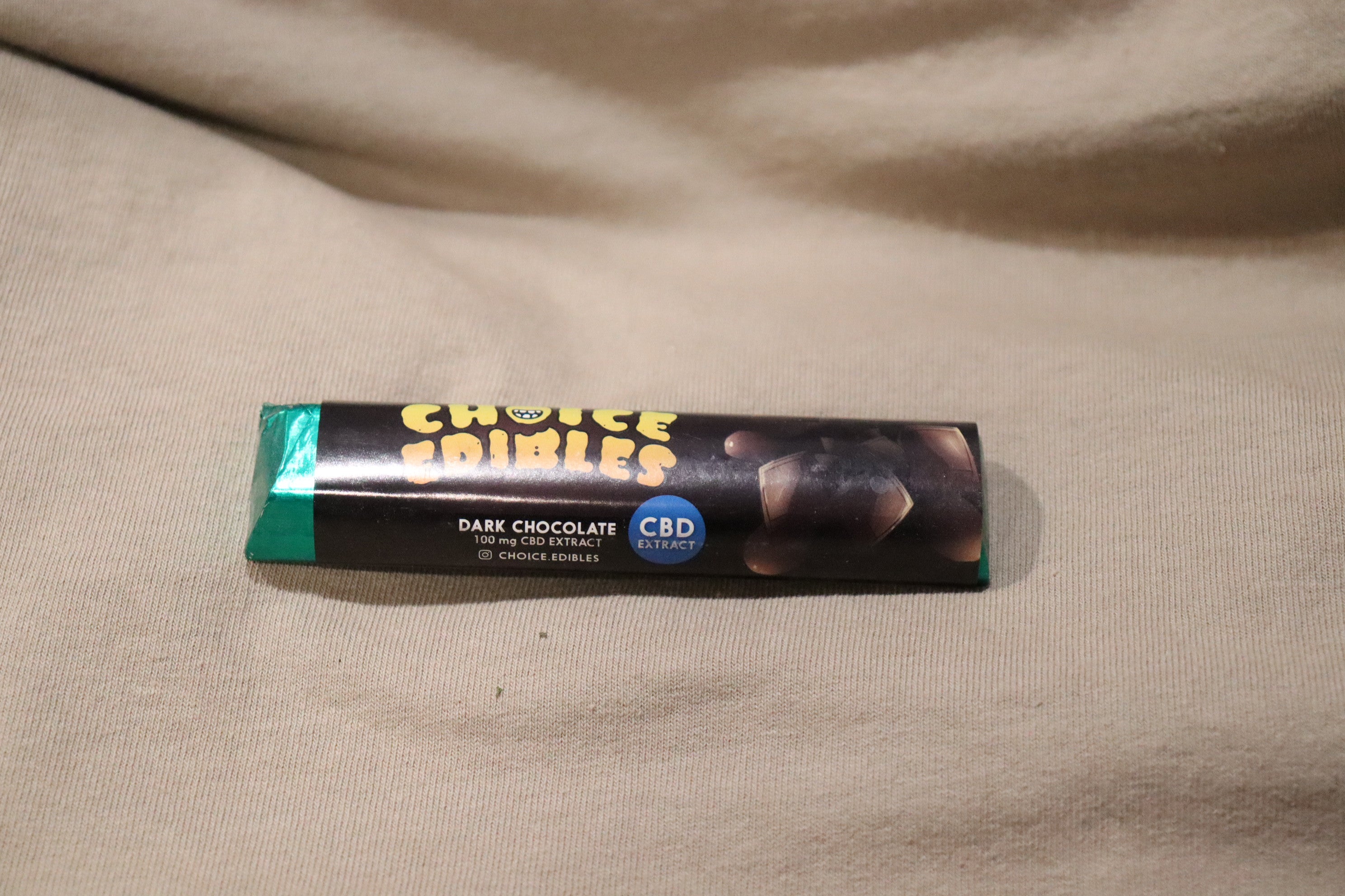 Choice Edibles Chocolate Bar CBD