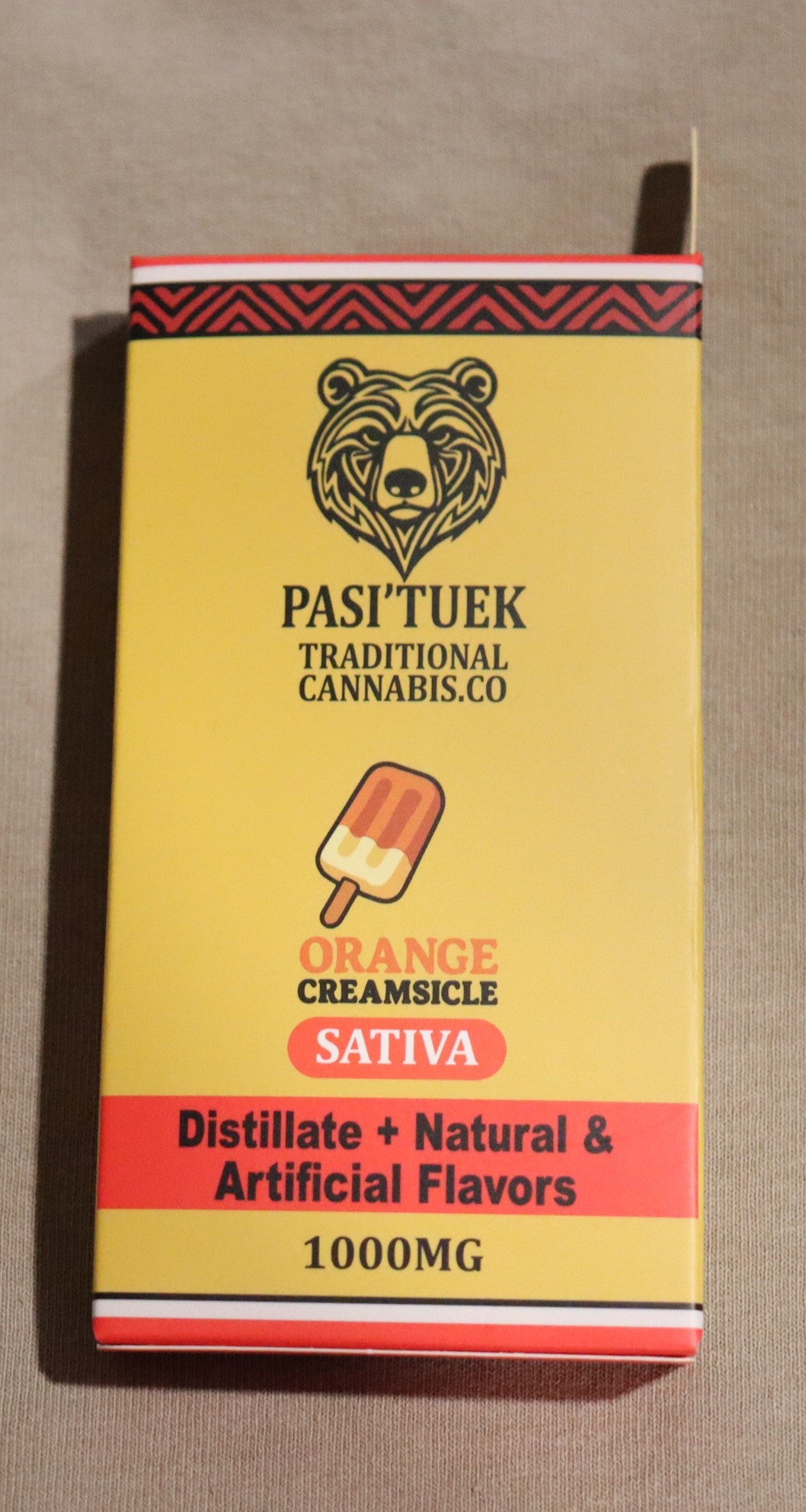 Pasi'tuek 1g THC Vape-Sativa
