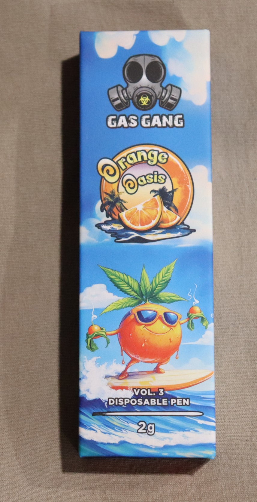 Gas Gang 2g D9 THC Vape- Sativa