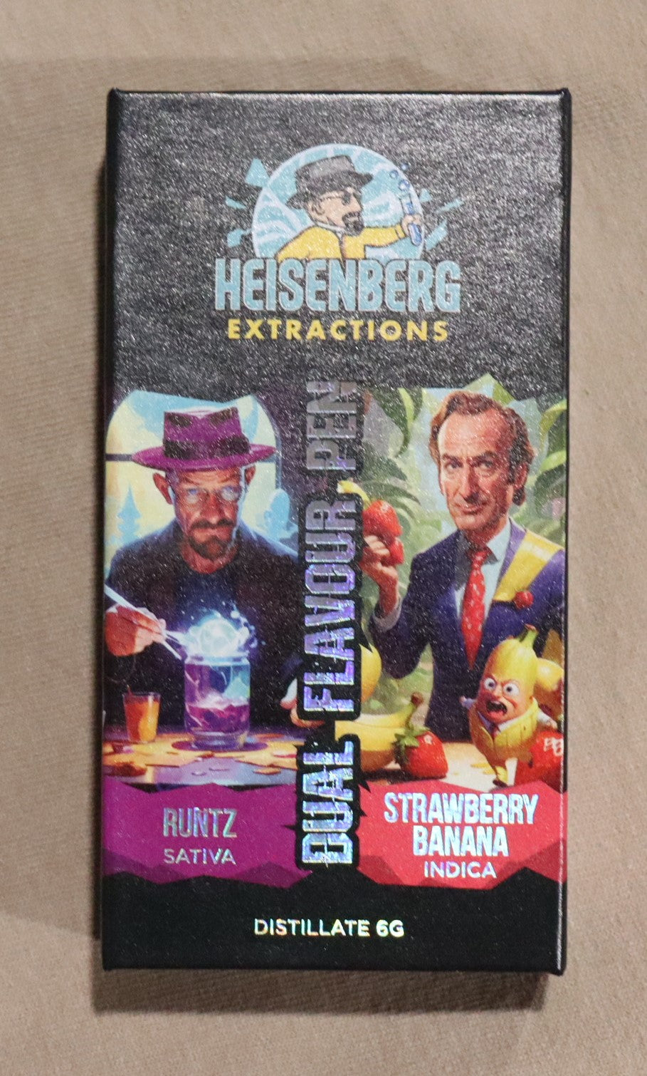Heisenberg Extractions Dual Flavour THC Vape