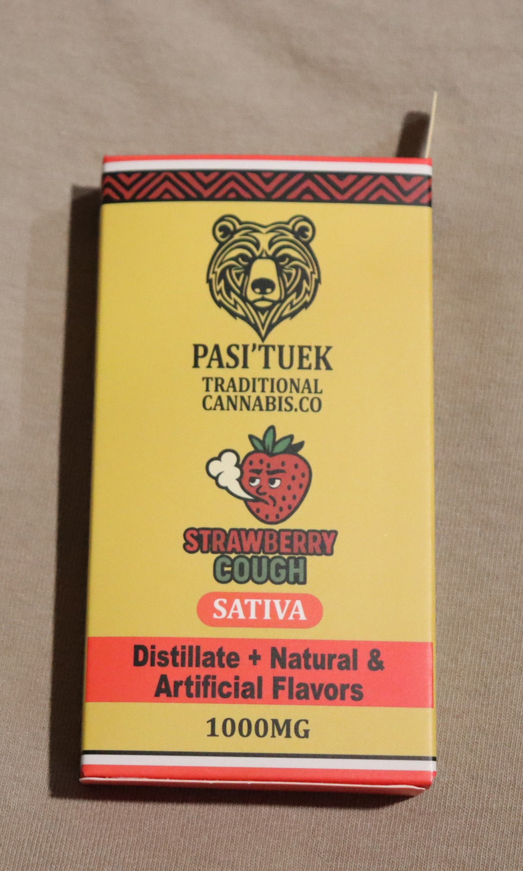 Pasi'tuek 1g THC Vape-Sativa