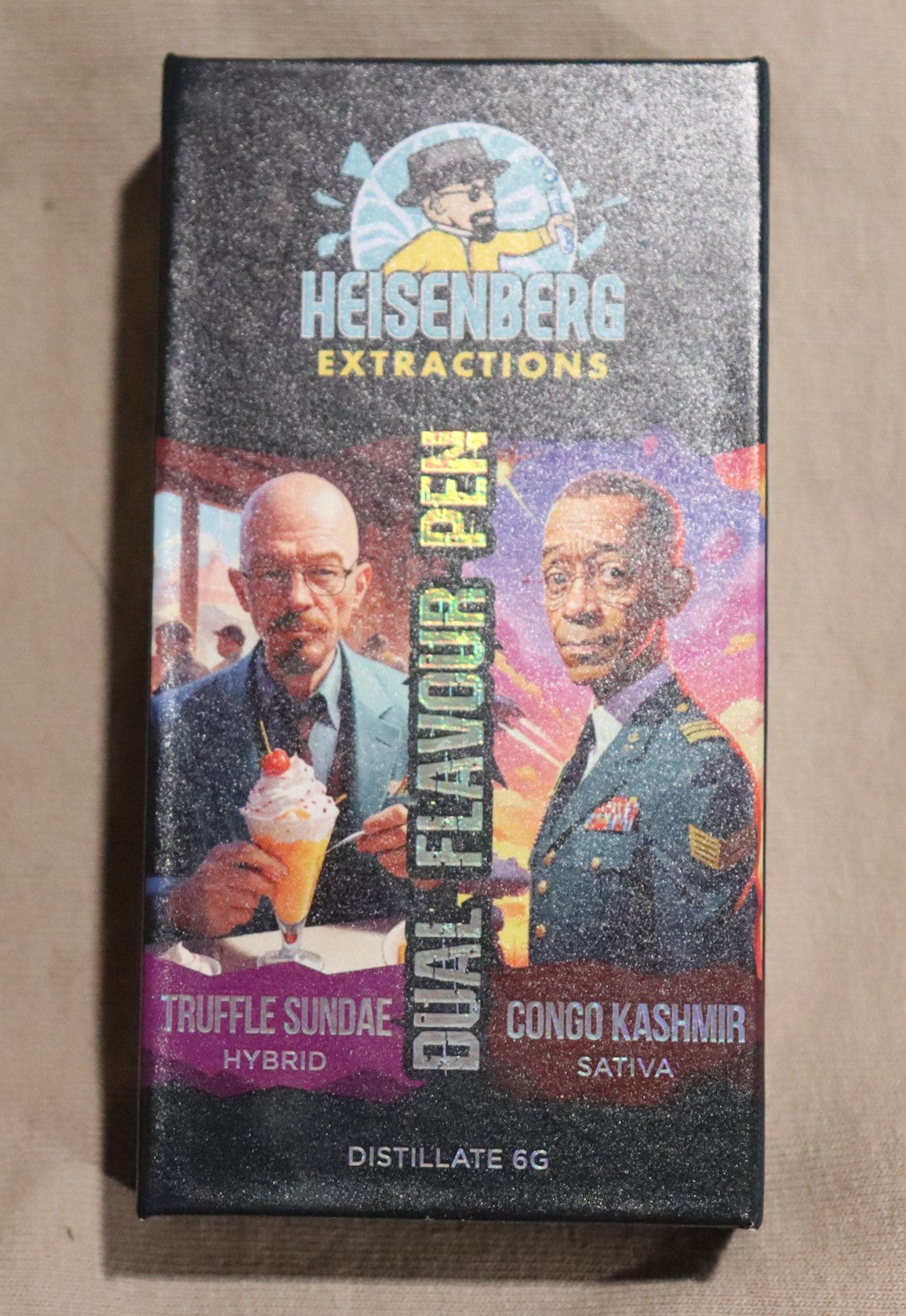 Heisenberg Extractions Dual Flavour THC Vape