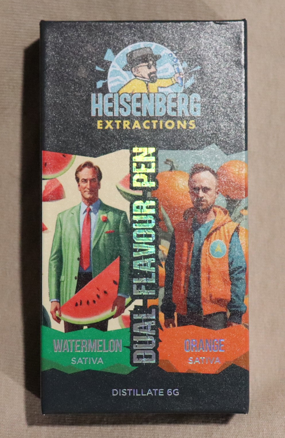 Heisenberg Extractions Dual Flavour THC Vape