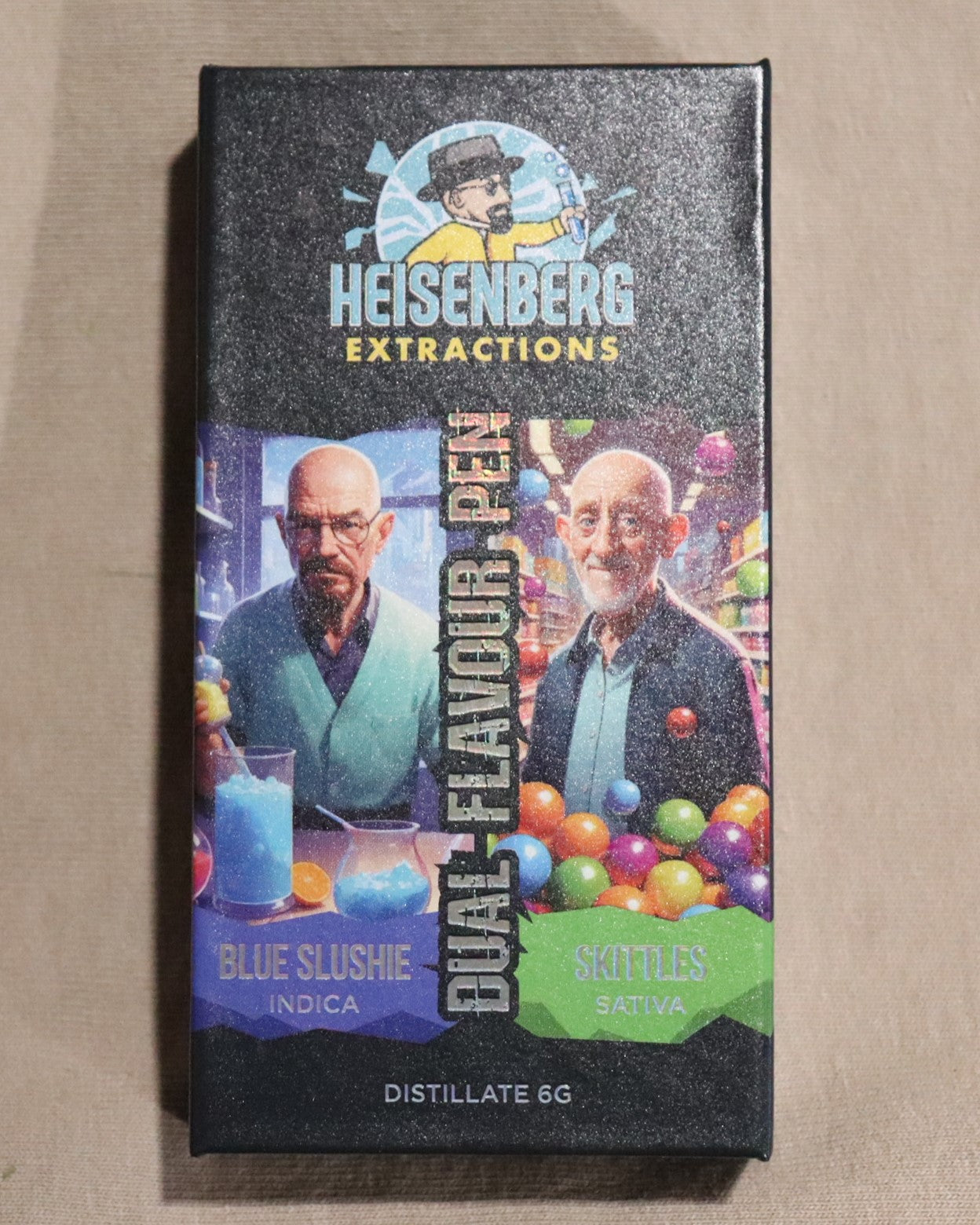 Heisenberg Extractions Dual Flavour THC Vape