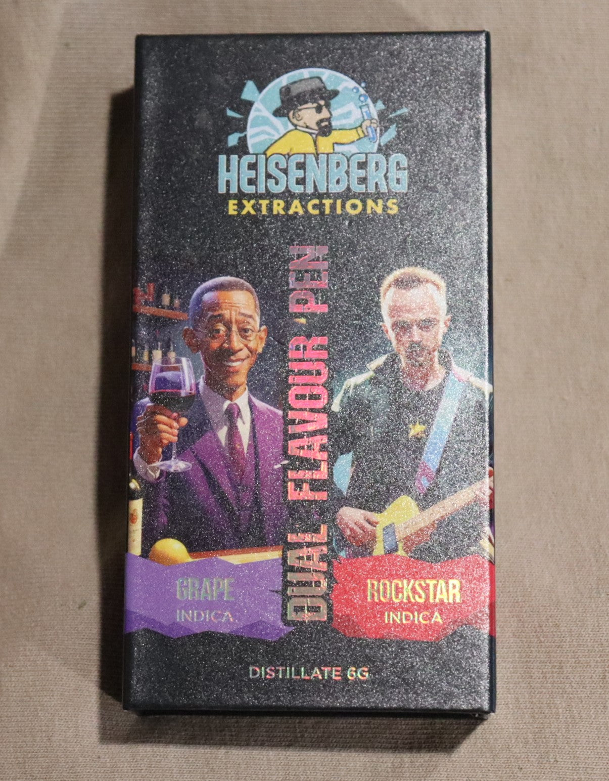 Heisenberg Extractions Dual Flavour THC Vape